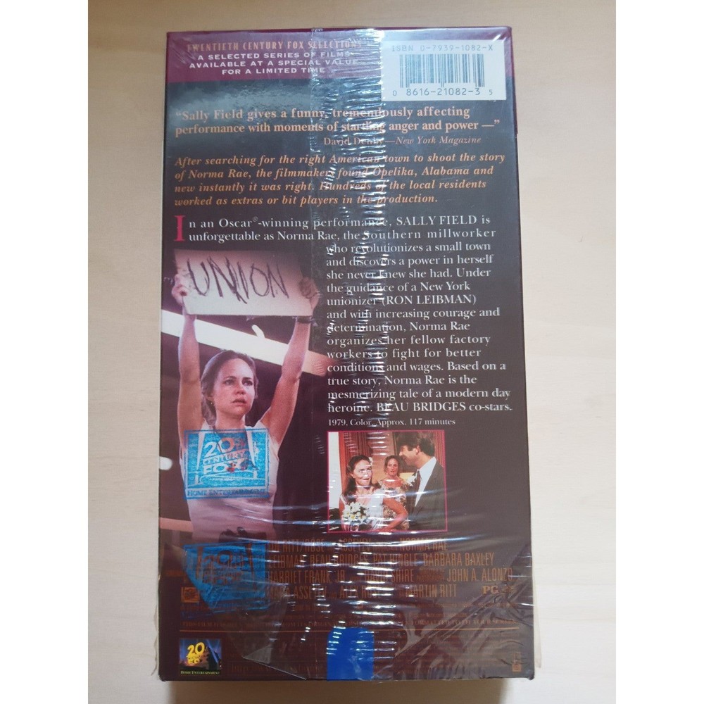 Norma Rae VHS - Picture 2 of 2